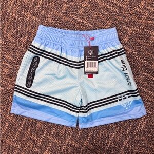 Youth Baseball lifestyle 101 shorts - blue